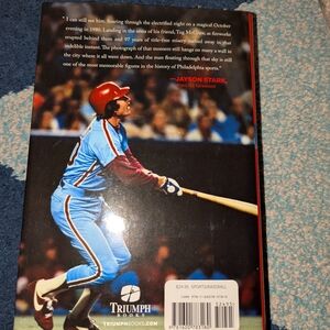 Triumph Baseball Legends Book with Blue and Red Cover